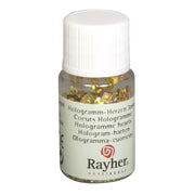 Purpurina  de corazones  metalicas de 3x3mm 10g. CAMPUS Oferta CENTROARTESANO