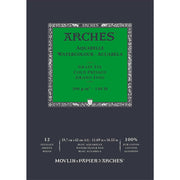 Bloc de acuarela Arches A1795094 algodon 300g 29,7x42 12hj CANSON CENTROARTESANO