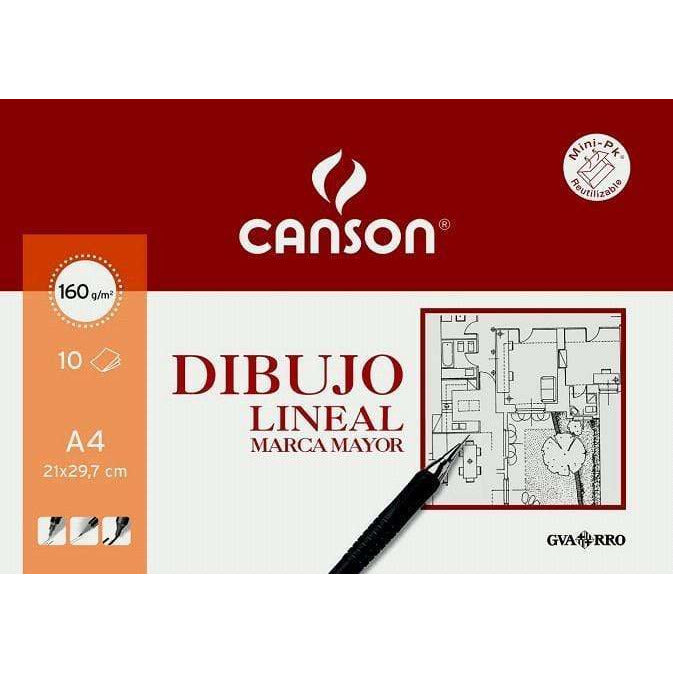 canson mini pack line drawing 160gr A4