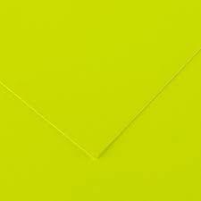 Cartulina Canson A2 185gr 50x65 fluo amarillo CANSON CENTROARTESANO