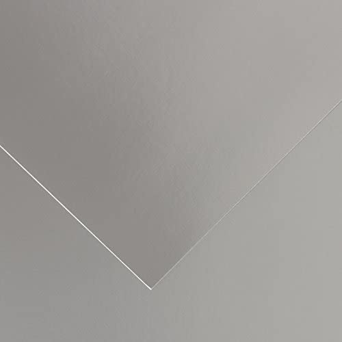 Cartulina Canson A3 280gr metalizada plata CANSON CENTROARTESANO