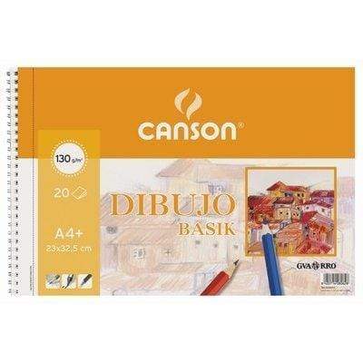 Canson Block Basik guarro 32,5x23 A4 130g 20H 200408062 CANSON Oferta CENTROARTESANO