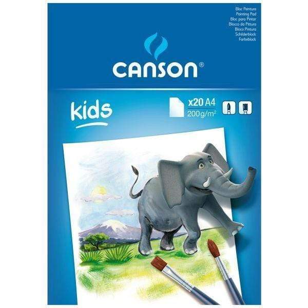 Canson block kids 20H 200gr A4 400015588 CANSON Oferta CENTROARTESANO
