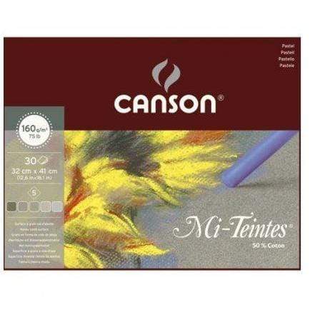Canson block mi teintes 32x41cm 160gr grises CANSON Oferta CENTROARTESANO