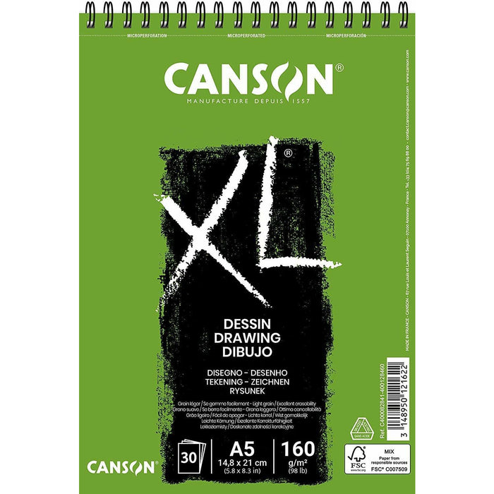 Canson block XL dessin 160gr A5 400082841 CANSON Oferta CENTROARTESANO