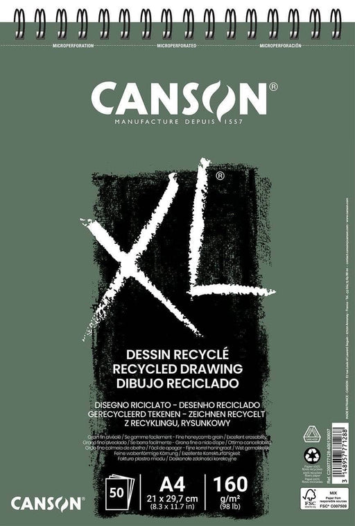 Canson block XL recycle A4 160gr CANSON Oferta CENTROARTESANO