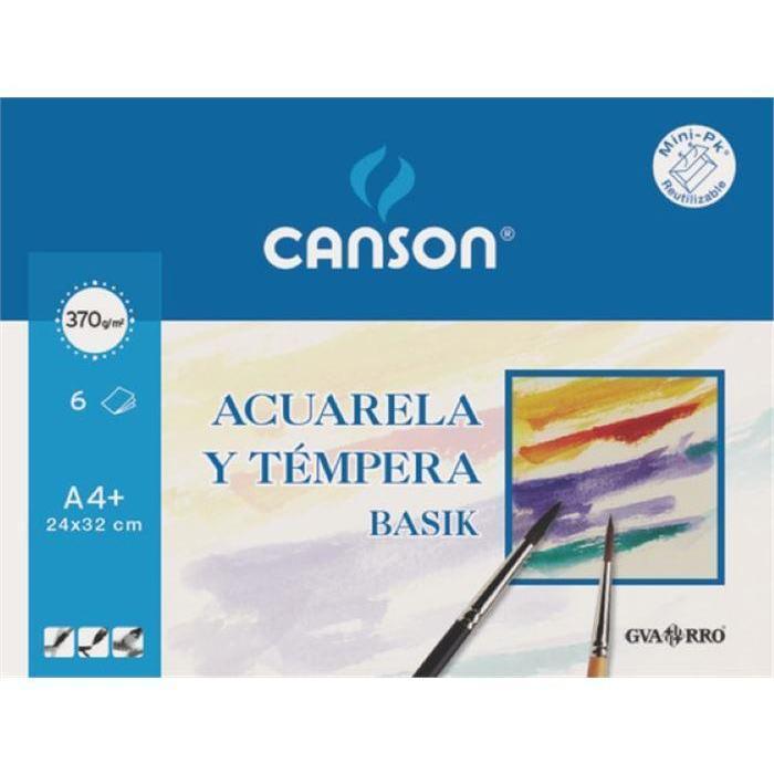 canson mini-pack acuarela basik A4+ 370g CANSON Oferta CENTROARTESANO