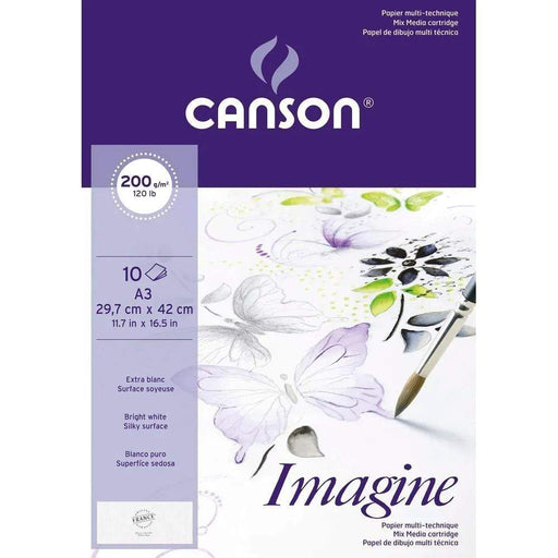 Canson mini pack mix media imagine 200gr A3 10H 400056420 CANSON Oferta CENTROARTESANO