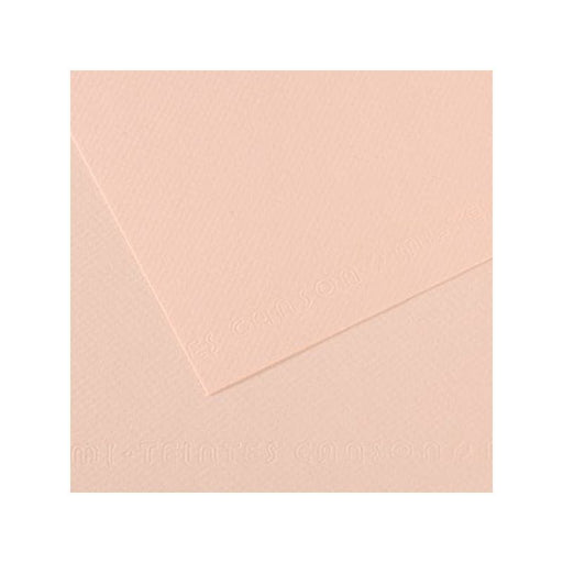 Hoja Mi-teintes pastel Canson 160g A4 29.5x21cm color 120 Rosa claro CANSON Oferta CENTROARTESANO