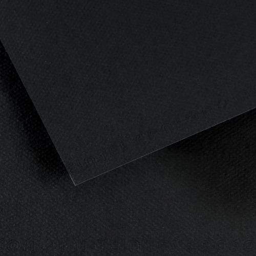 Hoja Mi-teintes pastel Canson 160g negro CANSON Oferta CENTROARTESANO