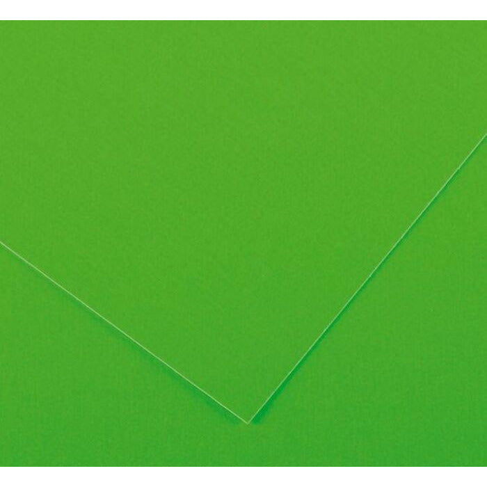 Cartulina Canson A3 250gr fluor CANSON verde fluor CENTROARTESANO