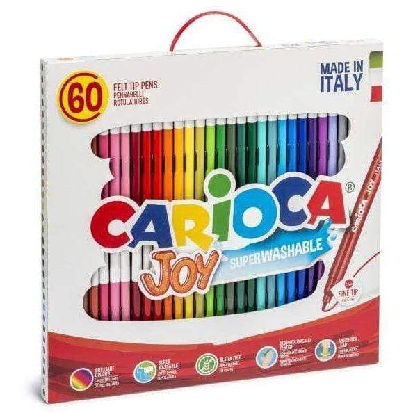 Carioca Rotuladores punta fina 60 colores CARIOCA CENTROARTESANO