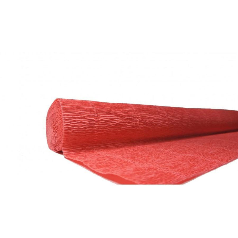Papel Crepe Pinocho extra 180g 50cmx2,5m 581 CORAL CARTOTECNICA ROSSI CENTROARTESANO