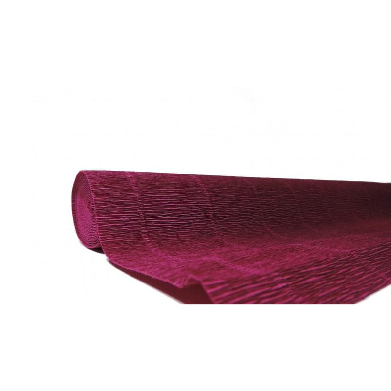 Papel Crepe Pinocho extra 180g 50cmx2,5m 584 Rubí CARTOTECNICA ROSSI CENTROARTESANO