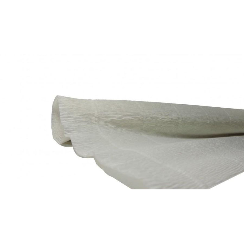 Papel Crepe Pinocho extra 180g 50cmx2,5m blanco 600 CARTOTECNICA ROSSI CENTROARTESANO
