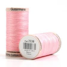 Hilos Gutermann para acolchar quilting 200m/100%algodón CENTROARTESANO 2538 CENTROARTESANO