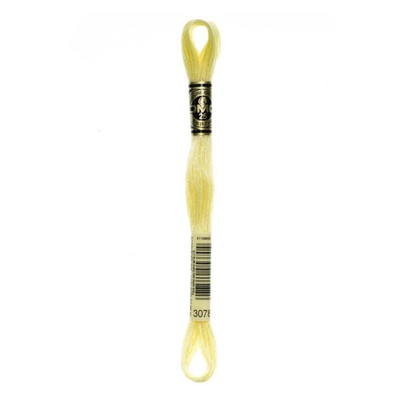 DMC Special Mouliné Embroidery Thread Yellow Tones