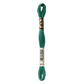 DMC Special Mouliné Embroidery Thread Green Tones