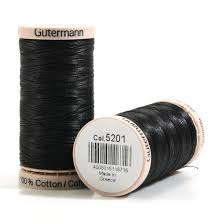 Hilos Gutermann para acolchar quilting 200m/100%algodón CENTROARTESANO 5201 CENTROARTESANO