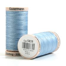 Hilos Gutermann para acolchar quilting 200m/100%algodón CENTROARTESANO 5826 CENTROARTESANO
