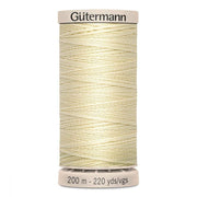 Hilos Gutermann para acolchar quilting 200m/100%algodón CENTROARTESANO 919 CENTROARTESANO