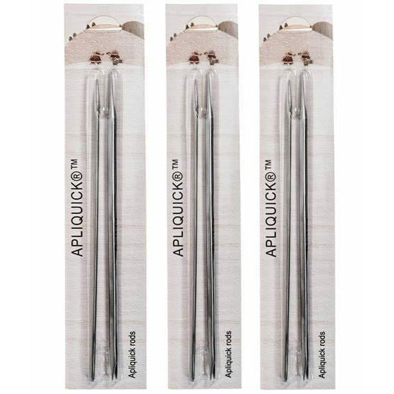 Apliquick Heramientas palillos hergonomicos x2 para aplicaciones Centroartesano CENTROARTESANO