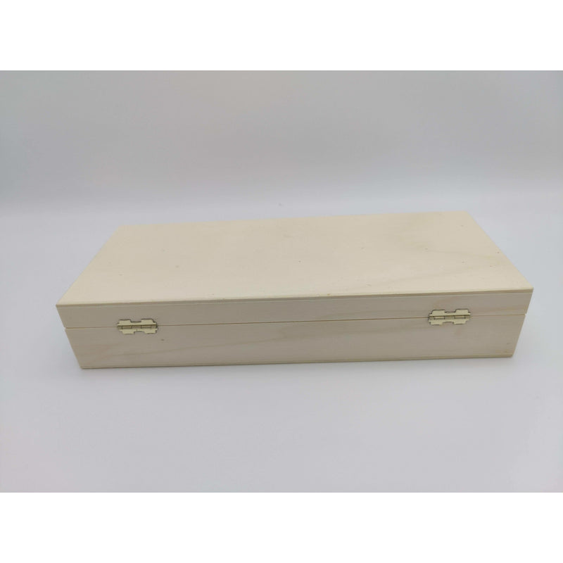 Wooden box 31x14.5x4.8cm outside