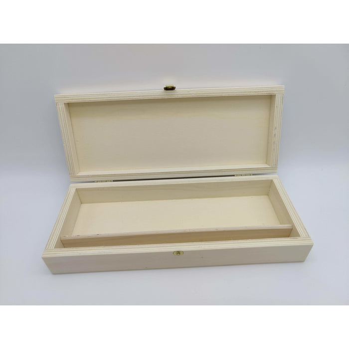 Caja de madera 31x14.5x4.8cm exterior