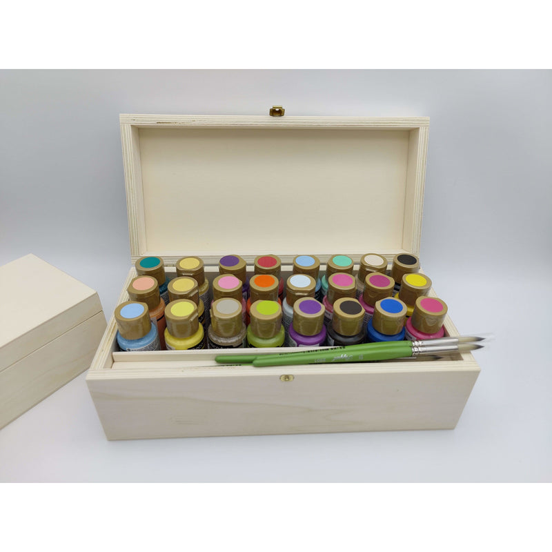 Wooden box 31x15x11cm outside