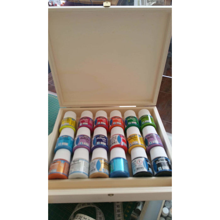Pebeo paint box 18 paints