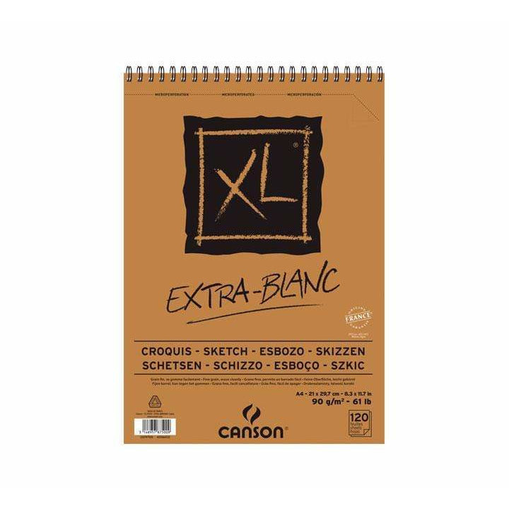 Canson XL Extra Blanc Croquis Sketch Esbozo A4