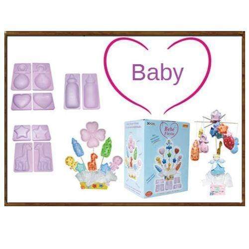 Thikas moldes termoformado 5 pares bebe fiesta CENTROARTESANO CENTROARTESANO