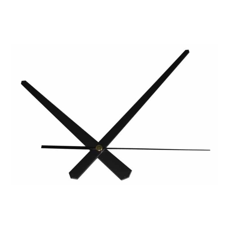 Agujas reloj 2040084 lisa en punta 93mm negro CHOPO CENTROARTESANO