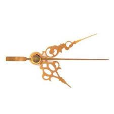 Agujas reloj filigrana con segundero 75mm doradas CHOPO CENTROARTESANO