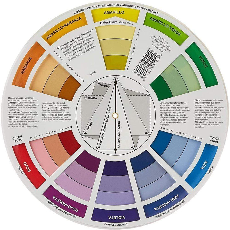 CIRCULO CROMATICO CHOPO CENTROARTESANO