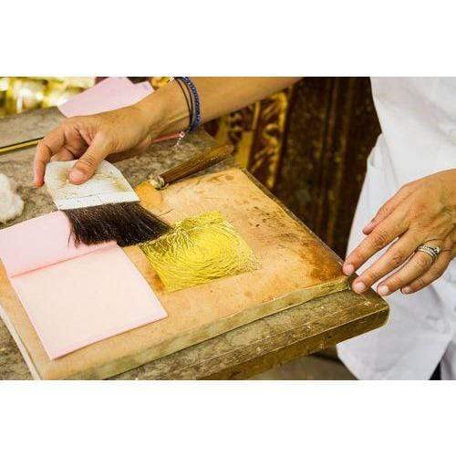 FALSO PAN DE ORO LIBRO 25 HOJAS 14X14cm CHOPO CENTROARTESANO