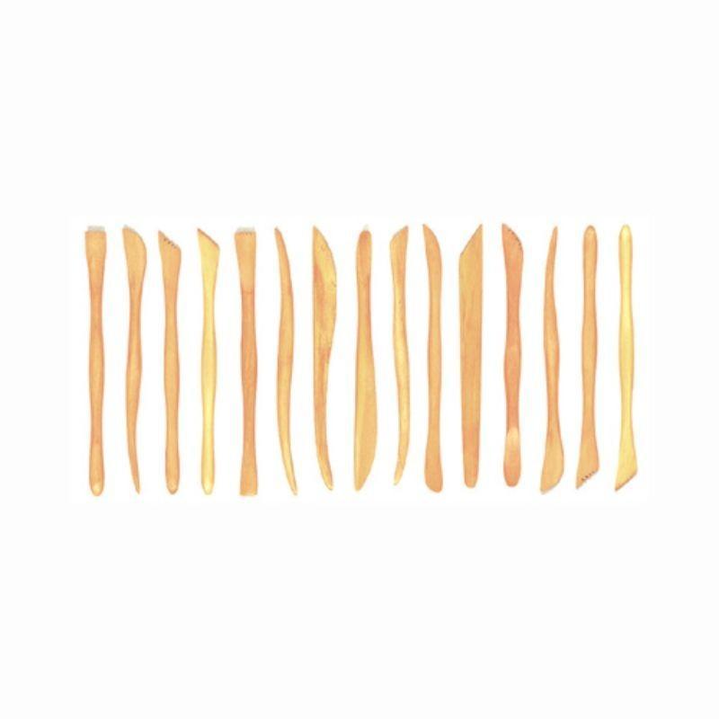 lot de 15 baguettes de modelage bois tourbière 15cm