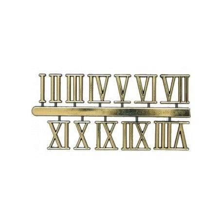 Juego de números romanos reloj oro 2040151 15mm CHOPO CENTROARTESANO