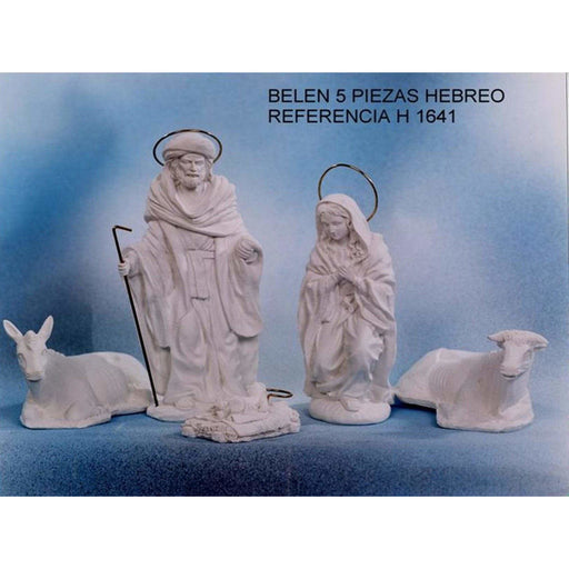 Nacimiento Hebreo poliresina 5 piezas 26cm H-1641 CHOPO CENTROARTESANO