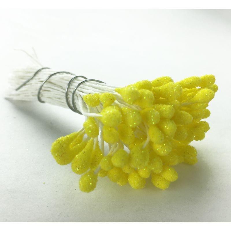 Yellow iridescent pistil