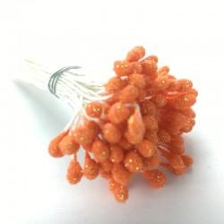 iridescent orange pistil