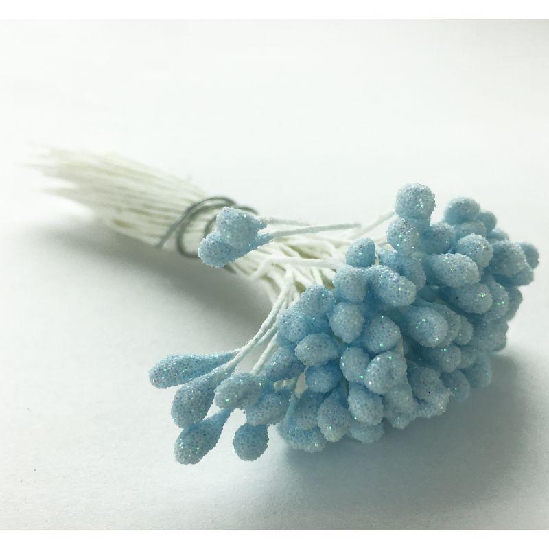 blue iridescent pistil