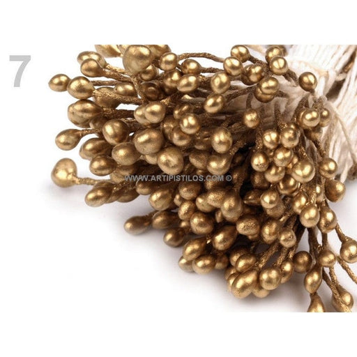 Pistilo nacarado simple oro CHOPO CENTROARTESANO