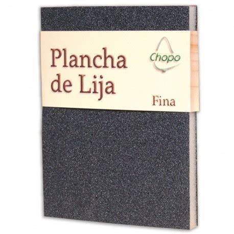 PLANCHA DE LIJA FINA CHOPO CENTROARTESANO