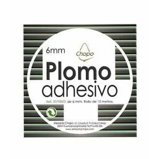 PLOMO ADHESIVO 6mm ROLLO 10m CHOPO CENTROARTESANO