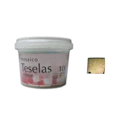 Teselas mosaico 12x12 50ud 2460031 metalizada oro CHOPO CENTROARTESANO