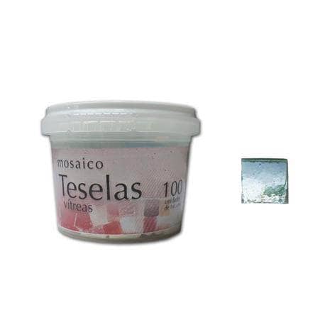 Teselas mosaico 12x12 50ud 2460032 metalizada plata CHOPO CENTROARTESANO