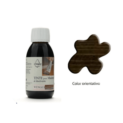 Tinte madera al disolvente 125ml Wengue CHOPO CENTROARTESANO