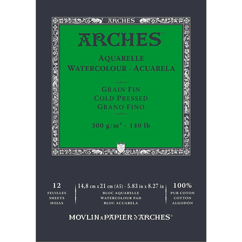 Bloc de aucarela Arches A1795090 CLAIRE FONTAINE CENTROARTESANO