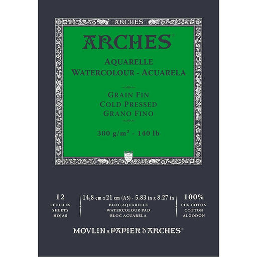 Bloc de aucarela Arches A1795090 CLAIRE FONTAINE CENTROARTESANO